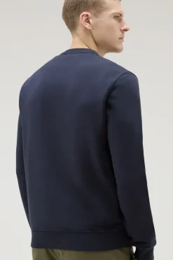 Heren sweater blauw