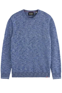 Heren sweater blauw