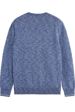 Heren sweater blauw