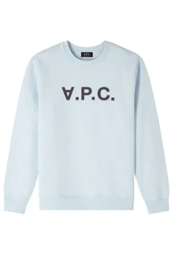 Heren sweater blauw