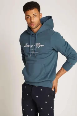 Heren sweater blauw