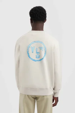Heren sweater grijs