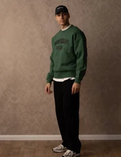 Heren sweater groen