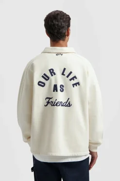 Heren sweater wit