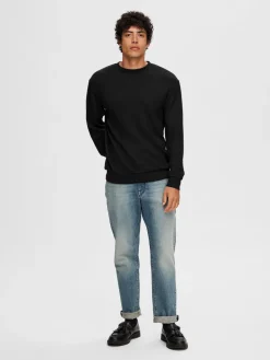 Heren sweater zwart