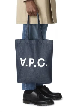 Heren tas blauw