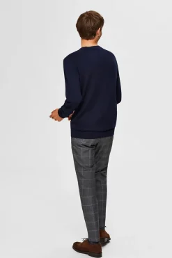 Heren trui blauw