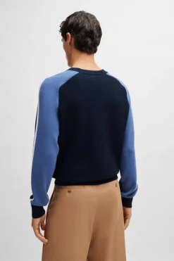 Heren trui blauw