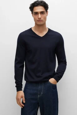 Heren trui blauw