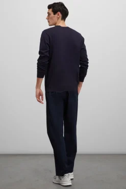 Heren trui blauw