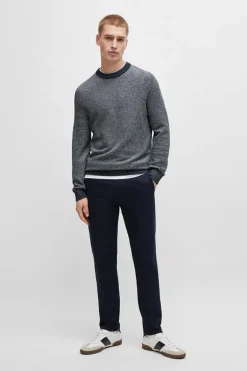 Heren trui blauw