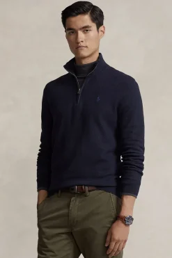 Heren trui blauw