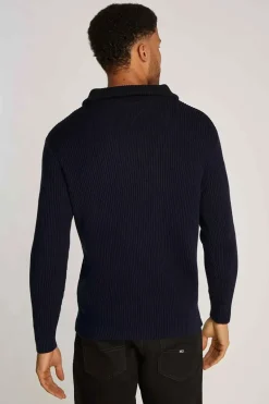 Heren trui blauw