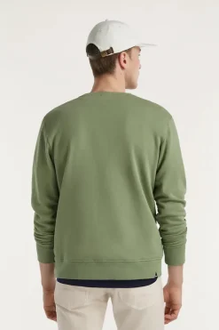 Heren trui groen