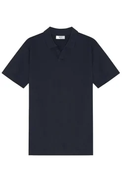 Heren t-shirt kortemouw blauw