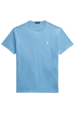 Heren t-shirt kortemouw blauw