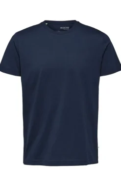 Heren t-shirt kortemouw blauw
