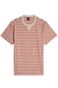 Heren t-shirt kortemouw blauw