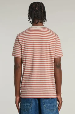 Heren t-shirt kortemouw blauw