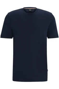 Heren t-shirt kortemouw blauw