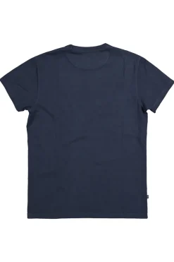 Heren t-shirt kortemouw blauw