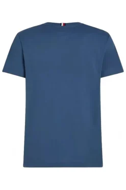 Heren t-shirt kortemouw blauw