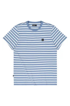 Heren t-shirt kortemouw blauw