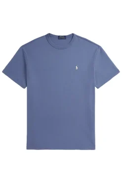 Heren t-shirt kortemouw blauw