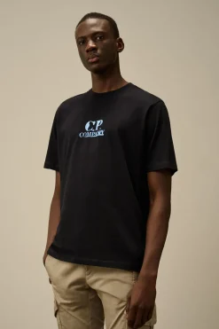 Heren t-shirt kortemouw blauw
