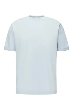 Heren t-shirt kortemouw blauw