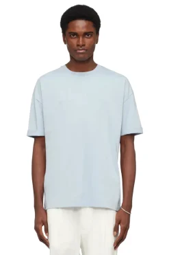 Heren t-shirt kortemouw blauw