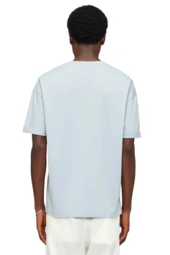 Heren t-shirt kortemouw blauw