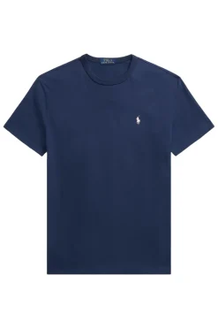 Heren t-shirt kortemouw blauw