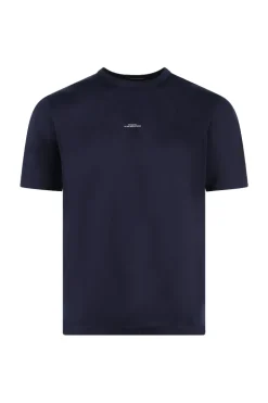 Heren t-shirt kortemouw blauw