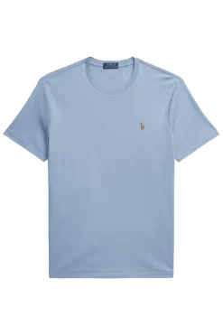Heren t-shirt kortemouw blauw