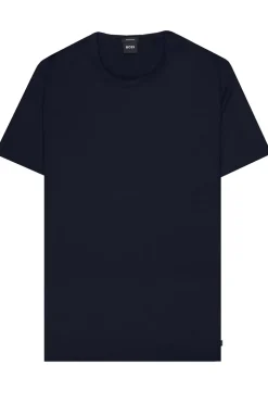 Heren t-shirt kortemouw blauw