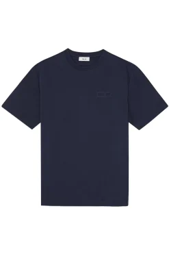 Heren t-shirt kortemouw blauw