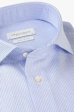 Heren t-shirt kortemouw blauw
