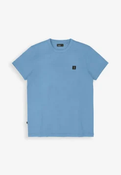 Heren t-shirt kortemouw blauw