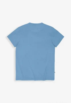 Heren t-shirt kortemouw blauw