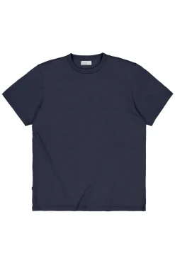 Heren t-shirt kortemouw blauw