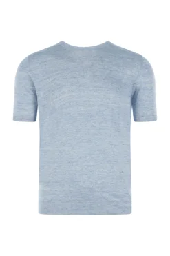 Heren t-shirt kortemouw blauw