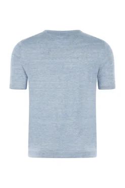 Heren t-shirt kortemouw blauw