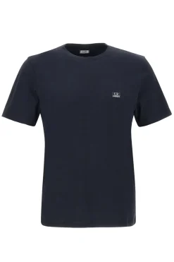 Heren t-shirt kortemouw blauw