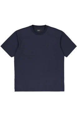 Heren t-shirt kortemouw blauw