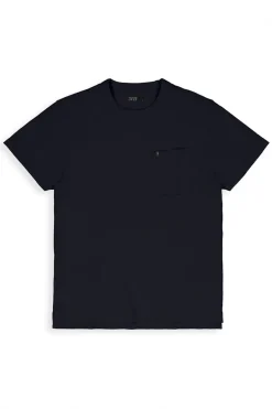 Heren t-shirt kortemouw blauw