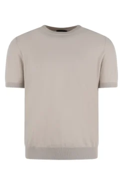 Heren t-shirt kortemouw bruin