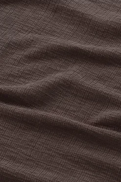 Heren t-shirt kortemouw bruin