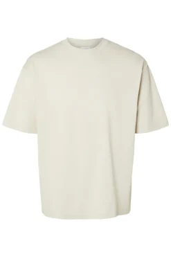 Heren t-shirt kortemouw bruin