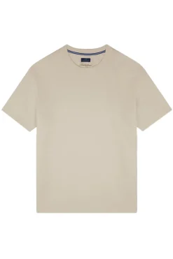 Heren t-shirt kortemouw bruin